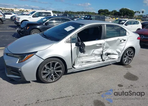 2022 Toyota Corolla Se из США, поврежденный, VIN 5YFS4MCE3NP105625